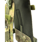 Тактичний жилет плитоноска з поясом РПС із системою MOLLE Кордура Мультикам (арт.IM-811) - зображення 6