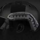 Боковые рельсы ARC на каску, тактический шлем Ops-Core FAST, TOR-D (Фаст, ТОР-Д), Black (12476) - изображение 15