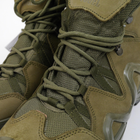 Ботинки тактические VOGEL Размер 42 (28см) Хаки Ботинки высокие военные, берцы всу хаки, водонепроницаемые ботинки - изображение 7