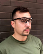Тактические очки армейские антибликовые прозрачные - изображение 2