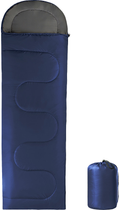 Спальник-одеяло Champion с капюшоном Синий (CHM00662)