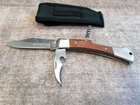 Тактический складной нож Мичман 5 - ML с штопором и стропорезом - изображение 4