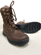 Берцы зимние с мембранным утеплителем, обувь для военных KROK BЗ3, 45 размер, коричневые, 01.45 - изображение 5