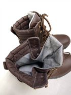 Берці зимові з мембранним утеплювачем, взуття для військових KROK BЗ3, 44 розмір, коричневі, 01.44 - зображення 6