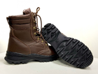 Берці зимові з мембранним утеплювачем, взуття для військових KROK BЗ3, 43 розмір, коричневі, 01.43 - зображення 4