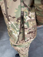 Тактичка куртка Wolftrap софтшелл на флісі мультикам М - зображення 4