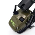 Навушники активні для стрільби Howard Leight Impact Sport + кріплення на шолом каску з рейками ARC (12500kr) - зображення 11