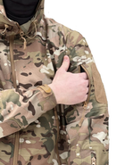 Куртка тактична водонепроникна Tactical Pro Water&Wind proof Jacket XXXL мультікам (352154430) - зображення 7