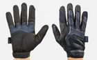 Перчатки тактические MECHANIX MPACT BC-5622 Материал: флис, PL (полиэстер), PVC (поливинилхлорид) Пальцы: закрытые. Размер: L ​​​​​​​ Цвет: Черный - изображение 1