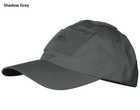 Тактична кепка Helikon-Tex Baseball CAP CZ-BBC-PR - PolyCotton Ripstop Чорний - зображення 7