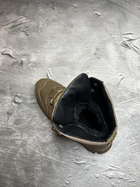 Тактические мужские удобные зимние ботинки койот с тризубом размер 44 - изображение 3