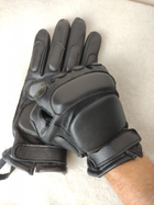 Перчатки Имидж-Галант тактические зимние на флисе 312б черный 10 - изображение 5