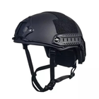 Рельсовое крепление на шлем каску FAST, TOR-D (Фаст, ТОР-Д), Черный (124760) - изображение 9