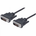 Кабель мультимедійний DVI M to DVI M 1.8m 24+1pin black REAL-EL (EL123500038)