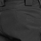 Водонепроникні штани тактичні Mil-Tec Softshell Assault - Чорний XXL - зображення 3