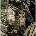 Тактические боевые военные штаны ВСУ мультикам с несколькими карманами, камуфляжные с наколенниками, Multicam р.3XL (9969454) - изображение 1