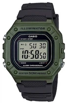Чоловічі наручні годинники Casio W-218H-3AVEF