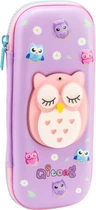 Пенал со скрытым зеркалом Cool For School 1 отделение Фиолетовый (QT-5779-Purple)