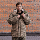 Куртка-бушлат военная мужская тактическая рип-стоп ВСУ (ЗСУ) Пиксель 8899 48 размер - изображение 6