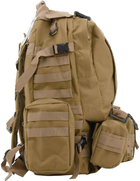 Рюкзак тактический CATTARA 55 л ARMY Коричневый (13866) - изображение 2