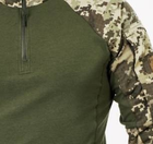Военная тактическая мужская рубашка пиксель 50/6 КОЗАК Убакс с длинным рукавом - изображение 4