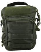 Сумка на плечі Kombat Hex-Stop Explorer Shoulder Bag оливковий - зображення 2