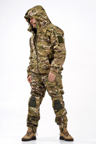 Тактическая теплая военная форма комплект костюм ( Куртка + Штаны ), Камуфляж: Мультикам, Размер: 54 - изображение 6