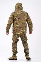Тактическая теплая военная форма комплект костюм ( Куртка + Штаны ), Камуфляж: Мультикам, Размер: 50 - изображение 8