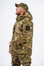 Тактична тепла військова форма комплект костюм ( Куртка + Штани ), Камуфляж: Мультикам, Розмір: 56 - зображення 4