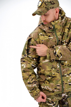Тактична тепла військова форма комплект костюм ( Куртка + Штани ), Камуфляж: Мультикам, Розмір: 56 - зображення 10