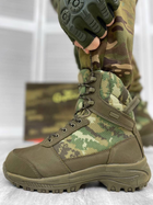 Тактичні теплі військові черевики Gepard Shock, Колір: Камуфляж Піксель, Розмір: 45 - зображення 1