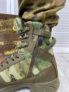 Тактичні теплі військові черевики Gepard Shock, Колір: Камуфляж Піксель, Розмір: 45 - зображення 2