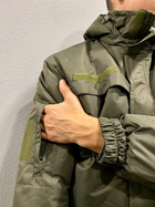 Тактическая зимняя курточка НГУ хаки. Зимний бушлат олива непромокаемый Размер 44 - изображение 3