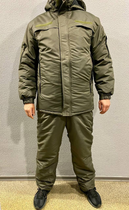 Тактическая зимняя курточка НГУ хаки. Зимний бушлат олива непромокаемый Размер 54 - изображение 4