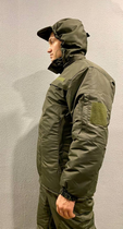 Тактическая зимняя курточка НГУ хаки. Зимний бушлат олива непромокаемый Размер 44 - изображение 6