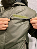 Тактическая зимняя курточка НГУ хаки. Зимний бушлат олива непромокаемый Размер 54 - изображение 8