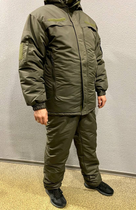 Тактическая зимняя курточка НГУ хаки. Зимний бушлат олива непромокаемый Размер 44 - изображение 12