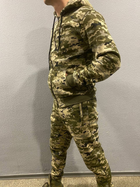 Трикотажний костюм на Флісі піксель Розмір L - зображення 3