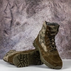 Зимние тактические берцы Nato Хаки, Ботинки из натуральной кожи. 38 - изображение 1