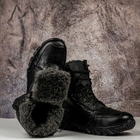 Зимние тактические берцы Nato Черные, Ботинки из натуральной кожи. 40 - изображение 2