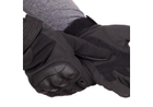 Тактические перчатки T-Gloves размер L черный (полнопалые военные с закрытыми пальцами осень-зима для военных ВСУ) EFTGBK11 - изображение 3