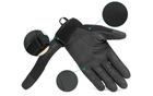 Перчатки тактические с закрытыми пальцами Zelart Blackhawk Action 4468 размер XL Black - изображение 5