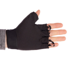 Перчатки тактические с открытыми пальцами Zelart Action 4379 размер M Olive - изображение 3