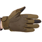 Перчатки тактические с закрытыми пальцами Zelart Action 8798 размер M Olive - изображение 3