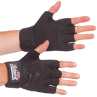 Перчатки тактические с открытыми пальцами Zelart Action 4928 размер M Black - изображение 1