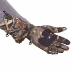 Перчатки тактические теплые с закрытыми пальцами Zelart Sprinter 9242 размер L Camouflage - изображение 4