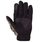 Перчатки тактические теплые с отстегивающимися пальцами Zelart Sprinter 9233 размер L Camouflage - изображение 3