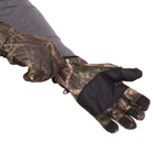 Перчатки тактические теплые с отстегивающимися пальцами Zelart Sprinter 9234 размер L Camouflage - изображение 6