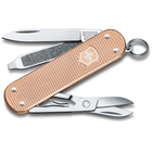 Складной многофункциональный карманный нож Victorinox 5 функций 58 мм. розовый 2203305 - изображение 1