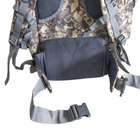Рюкзак мужской тактический A21 Pixel рюкзак штурмовой баул армейский на 70 л с чехлом и передними стяжками - изображение 7